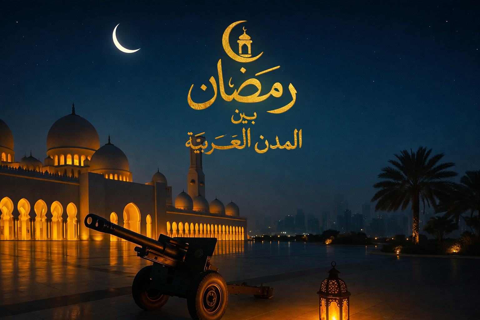 رمضان بين المدن العربية