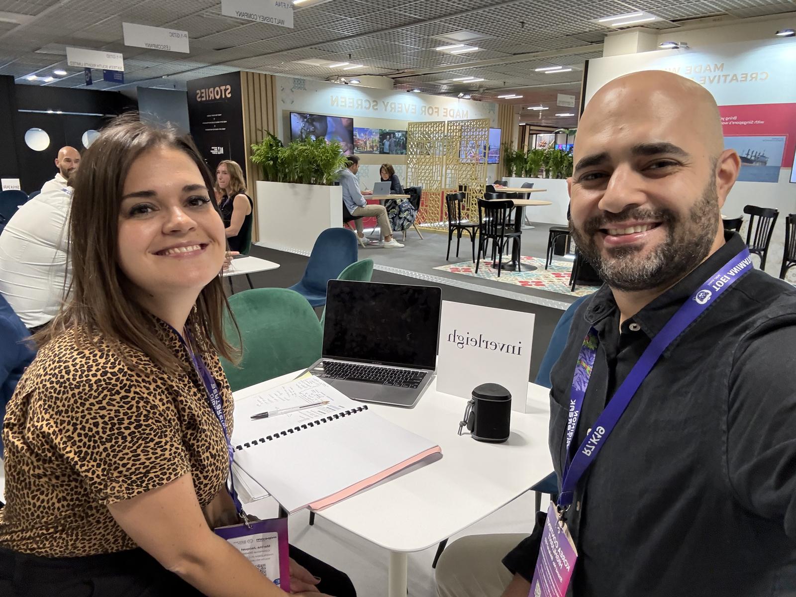 Meeting with sports content distributor Inverleigh, MIPCOM 2025