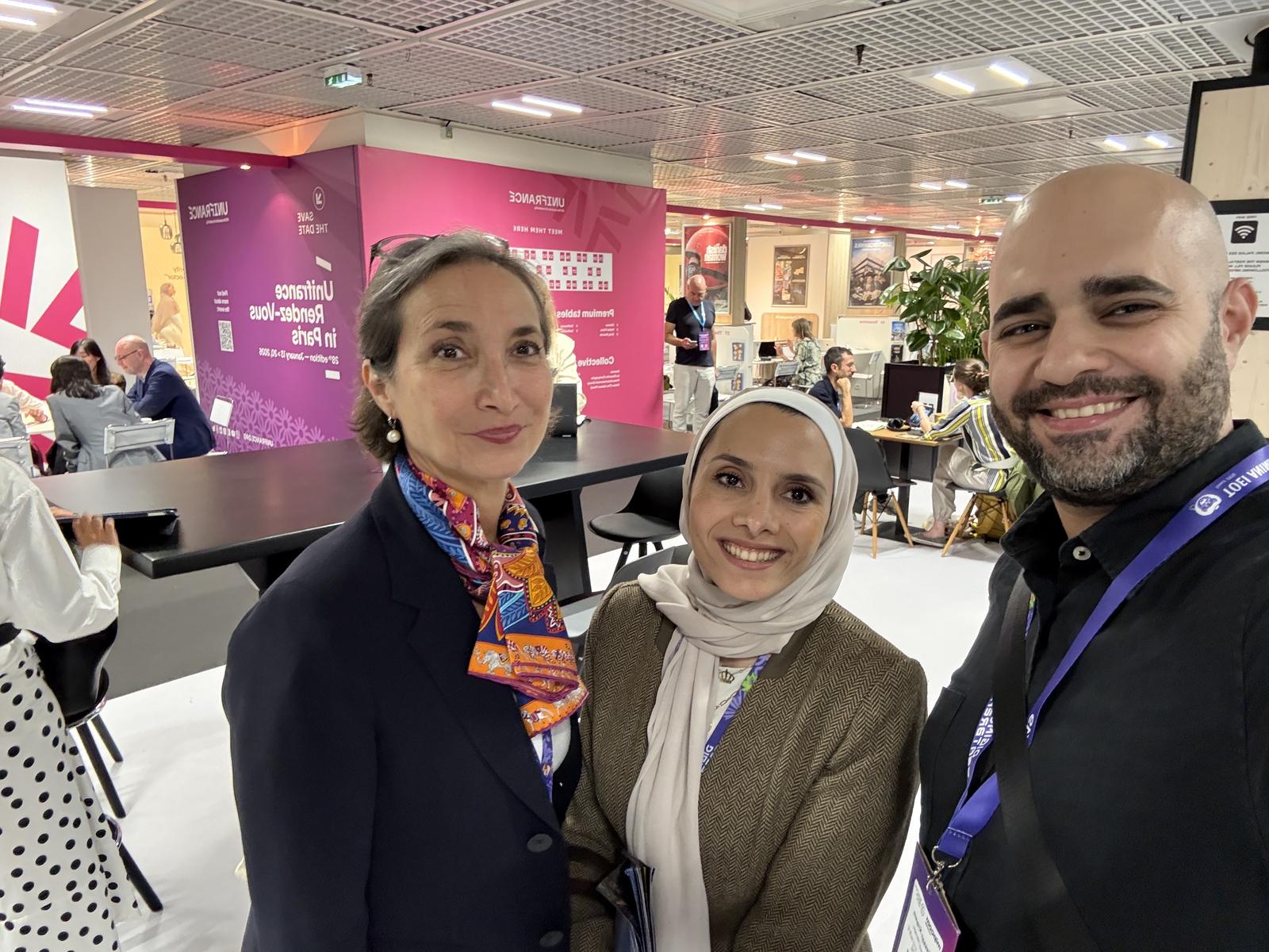 At the Unifrance Rendez-Vous space, MIPCOM 2025